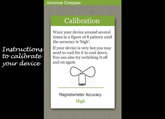 Android Sensor Calibration Instructions