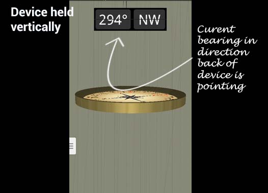 Accurate Compass App Vertical Screenshot